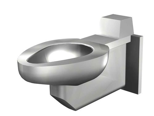 WC suspendu - PENAL-WARE® : 1680 - Acorn - en inox / pour sanitaire public