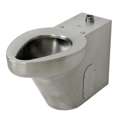 WC à poser - MERIDIAN : R2141-3 - Acorn - en inox / pour sanitaire public