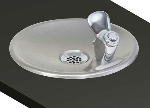 Fontaine à eau murale - A861400Q - Acorn - d'extérieur / en acier