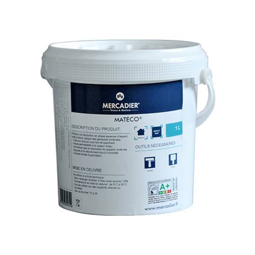 Peinture décorative - MATECO® - Mercadier - intérieure / pour mur / pour béton
