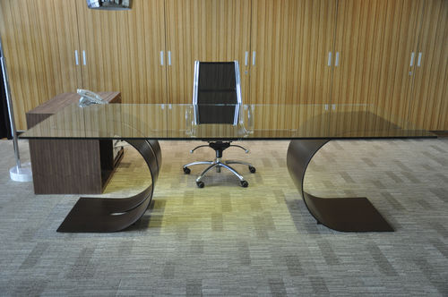 Bureau de direction - CARLOVI - GONZALO DE SALAS - contemporain / en acier / en verre