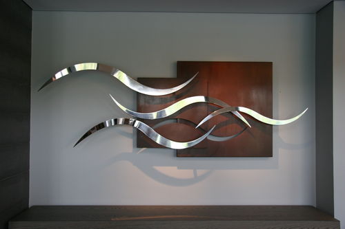 Sculpture en bois - RELIEVE EVOLUCION 2 - GONZALO DE SALAS - murale