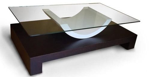 Table basse contemporaine - ALDEBARAN - GONZALO DE SALAS - en verre / rectangulaire / résidentielle