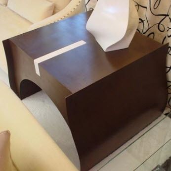 Table d'appoint contemporaine - FREY - GONZALO DE SALAS - en bois / résidentielle / d'intérieur