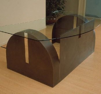 Banque d'accueil en verre - ADHOC - GONZALO DE SALAS