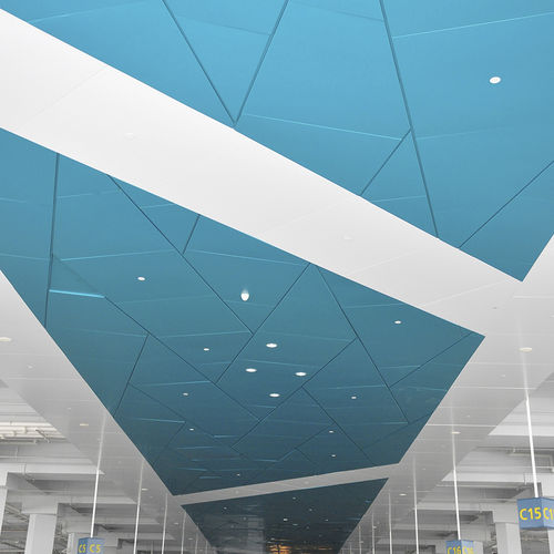 Faux-plafond en métal - GALAXY - Getz Bros & Co. (Singapore) Private Limited - en panneaux / pour salle blanche / acoustique