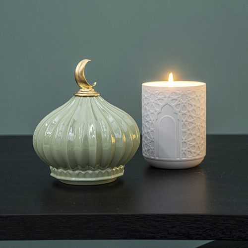 Bougeoir en porcelaine - Majestic Nights - Lladró