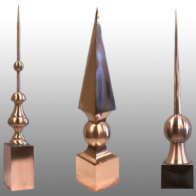 Épi de faîtage en métal - COPPERCRAFT® - FABRAL