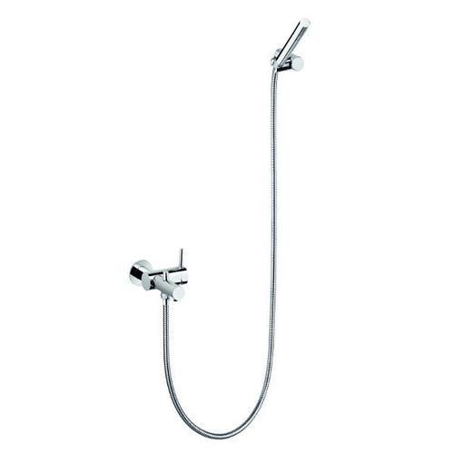 Mitigeur de douche - CONTROL : 2480107 - COSMIC - mural / en métal chromé / 1 trou