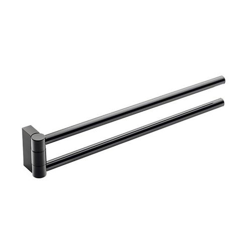 Porte-serviettes 2 barres - BLACK & WHITE : 2510675 - COSMIC - mural / en métal