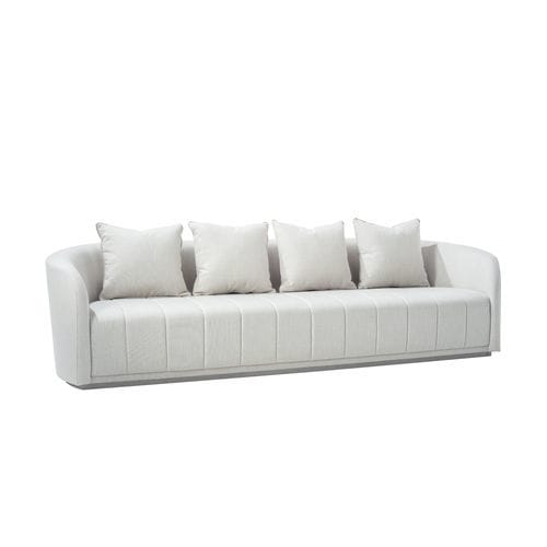 Canapé contemporain - GEM 120 - Adriana Hoyos - en tissu / avec accoudoirs / avec coussin amovible