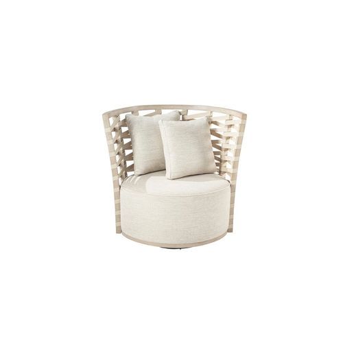 Fauteuil contemporain - GALAPAGOS ICONIC 911 - Adriana Hoyos - en tissu / en bois / avec coussin amovible