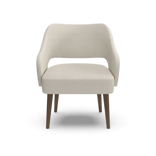 Chaise contemporaine - TEN 400 - Adriana Hoyos - d'intérieur / en tissu / avec piètement en métal