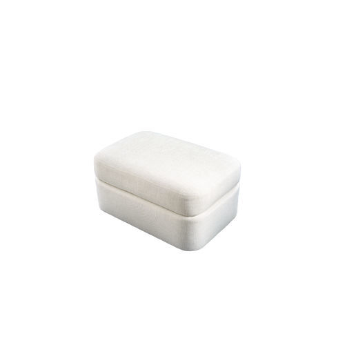 Ottoman contemporain - GEM 200 - Adriana Hoyos - en tissu / rectangulaire / tapissé
