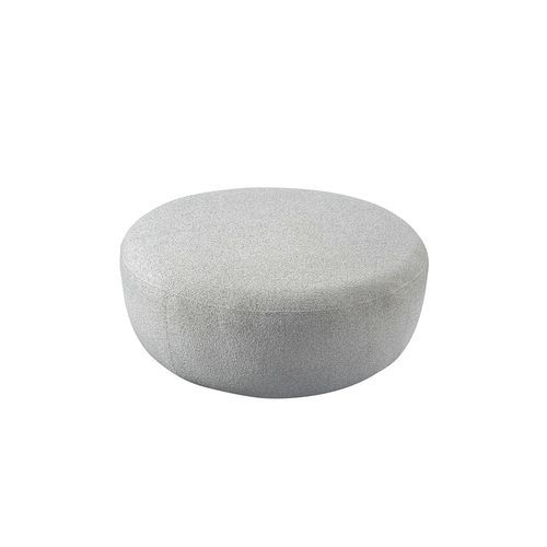 Ottoman contemporain - LUA 201 - Adriana Hoyos - en tissu / en cuir / en bois
