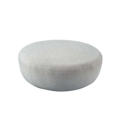 Ottoman contemporain - LUA 210 - Adriana Hoyos - en tissu / en cuir / en bois