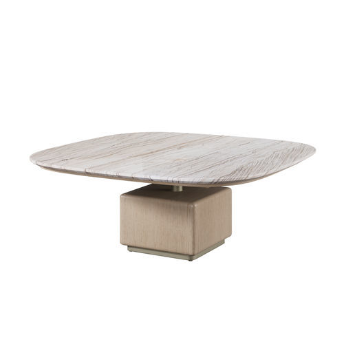 Table basse contemporaine - GEM 411 - Adriana Hoyos - en bois / en marbre / en quartzite