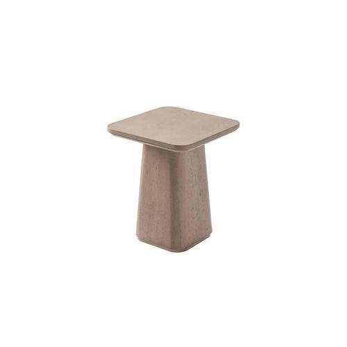 Table d'appoint contemporaine - GALAPAGOS 300 - Adriana Hoyos - en chêne / avec piètement en chêne / carrée