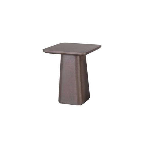 Table d'appoint contemporaine - GALAPAGOS 310 - Adriana Hoyos - en chêne / avec piètement en chêne / carrée