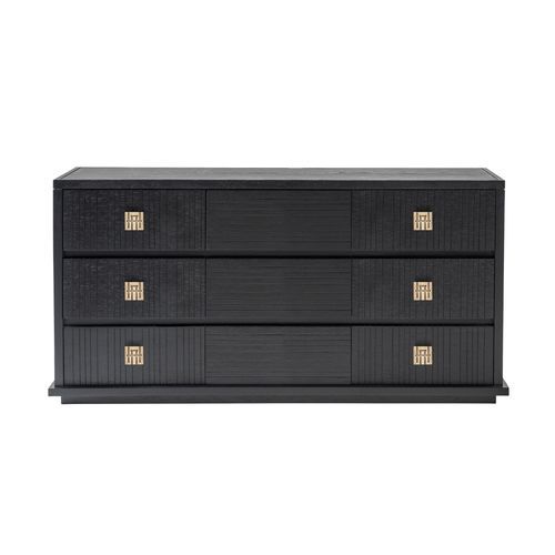 Commode contemporaine - RUMBA 300 - Adriana Hoyos - en bois / rectangulaire / avec tiroir