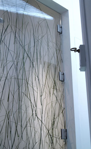 Porte d'intérieur - HERBES VERTES - D005 - DACRYL® - en résine / en acrylique / en verre acrylique