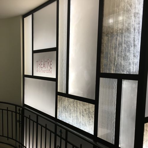 Panneau décoratif de revêtement - NON TISSÉ - B001 - DACRYL® - d'ameublement / mural / pour agencement intérieur