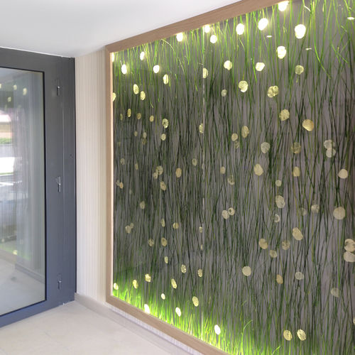 Panneau décoratif de revêtement - HERBES ZEN - E016 - DACRYL® - d'ameublement / mural / pour agencement intérieur