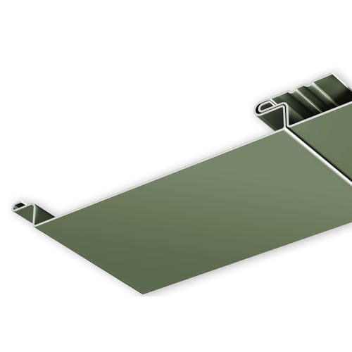 Bardage en panneaux - FLUSH/REVEAL SOFFIT - PAC-CLAD Petersen Aluminum - en tôle / lisse