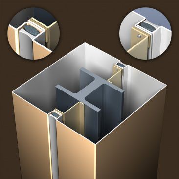 Habillage de colonne - PAC-2000C - PAC-CLAD Petersen Aluminum