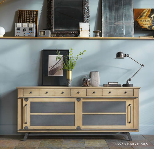 Buffet classique - PASSERELLE - Artcopi - en bois / en métal