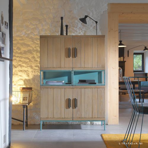 Buffet haut - BRISTOL - Artcopi - classique / en bois / en métal