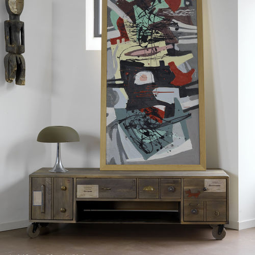 Buffet classique - HISTOIRE À TIROIR - Artcopi - en bois / à roulettes