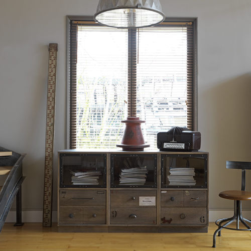 Buffet classique - Artcopi - en bois / en verre