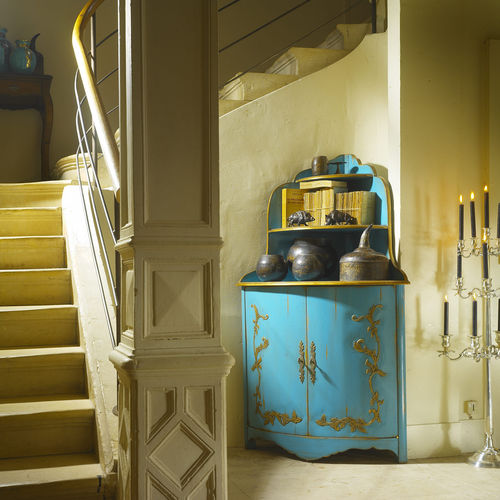 Buffet de style Louis XV - LES VARENNES - Artcopi - en bois / avec étagère