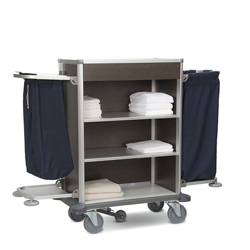 Chariot de ménage - ATLAS - ARIANEL - pour hôtel / pour établissement de santé / en aluminium anodisé