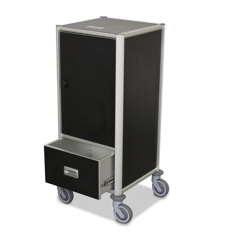 Chariot de ménage - HERMIA - ARIANEL - pour hôtel / pour établissement de santé / en aluminium anodisé