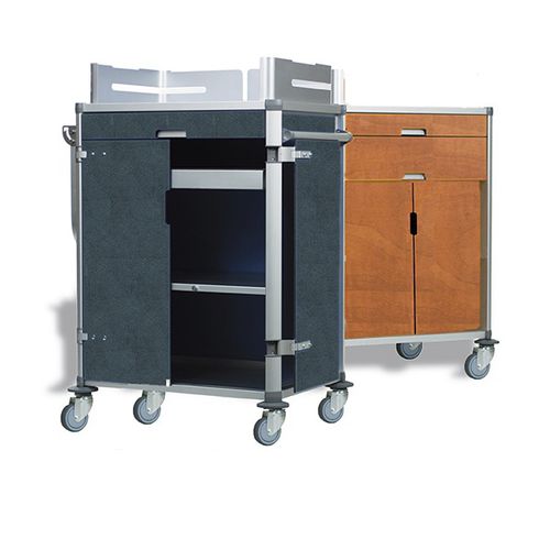 Chariot de ménage - VEGA - ARIANEL - pour hôtel / pour établissement de santé / en aluminium anodisé