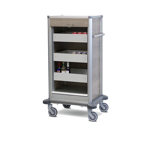 Chariot à boissons - BALATON - ARIANEL - pour hôtel / pour établissement de santé / en aluminium anodisé