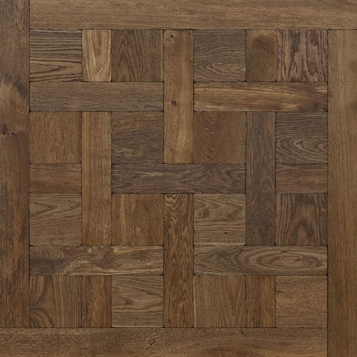 Parquet contrecollé - CHANTILLY - Quadrolegno - massif / en bois massif / point de Hongrie