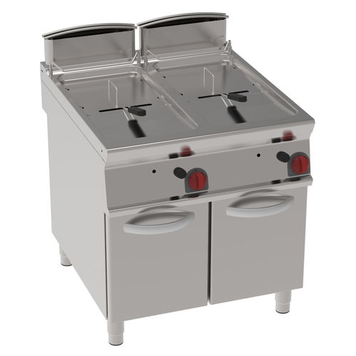 Friteuse à gaz - 39091313 - Mas Baga - professionnelle / sur pieds