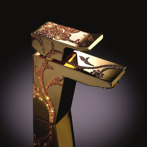 Mitigeur de vasque - 61 002  - Griferías Maier - à poser / en métal / en cristal Swarovski®
