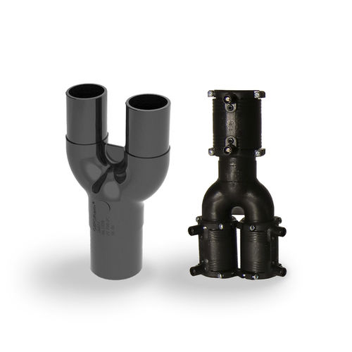 Raccord en plastique - GEROTHERM® - HAKA GERODUR - en Y