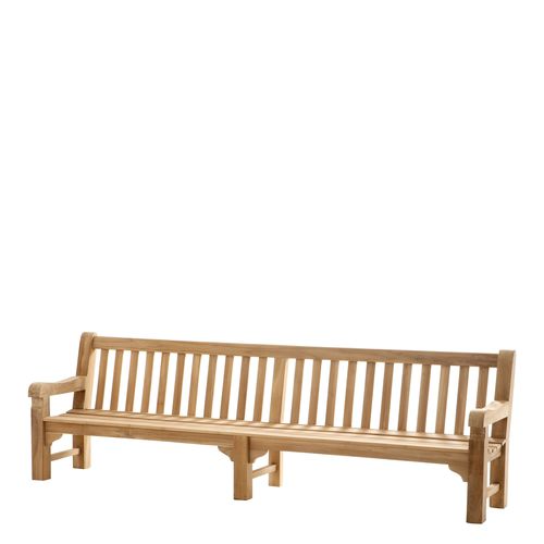 Banc de jardin classique - MENDIP - EICHHOLTZ - en teck / avec dossier / avec accoudoirs
