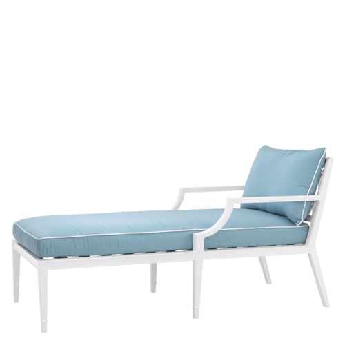Chaise longue contemporaine - VISTA - EICHHOLTZ - en tissu / d'extérieur / imperméable