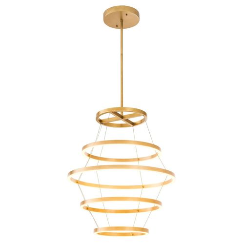 Lustre contemporain - ELEMENTS - EICHHOLTZ - en laiton / à LED / fait main
