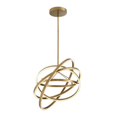 Lustre contemporain - CASSINI - EICHHOLTZ - en laiton / à LED / fait main