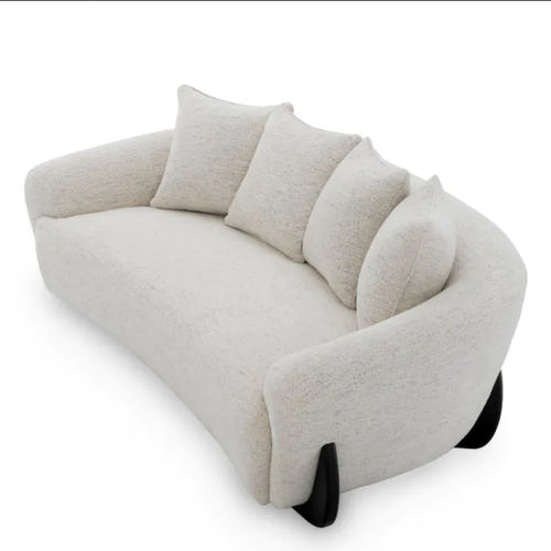 Canapé contemporain - SIDERNO - EICHHOLTZ - en viscose / en polyester / tapissé