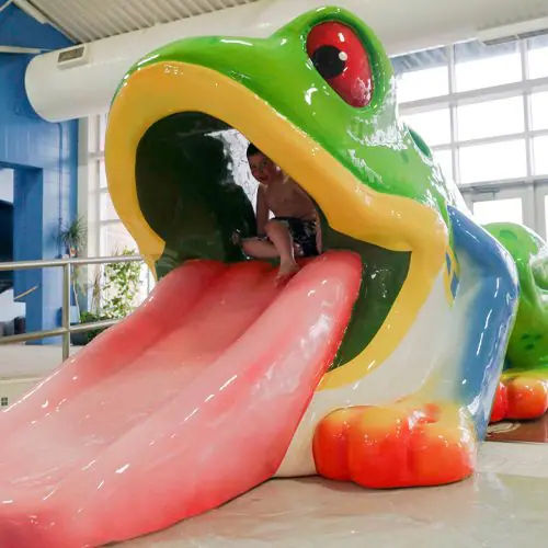 Toboggan droit - Soft Play LLC - pour parc aquatique