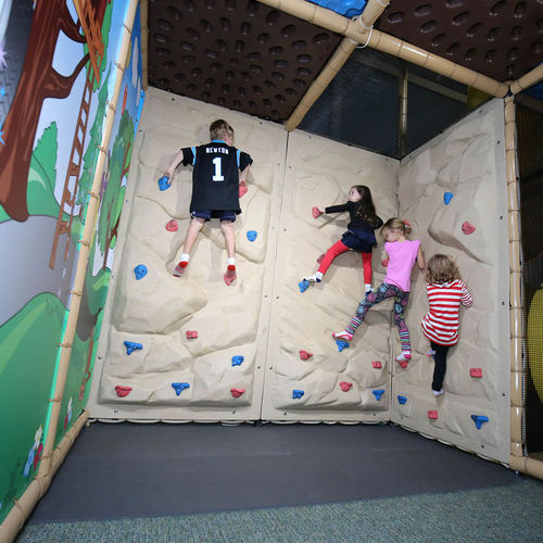 Mur d'escalade fixe - ROCKS COURSE - Soft Play LLC - d'intérieur