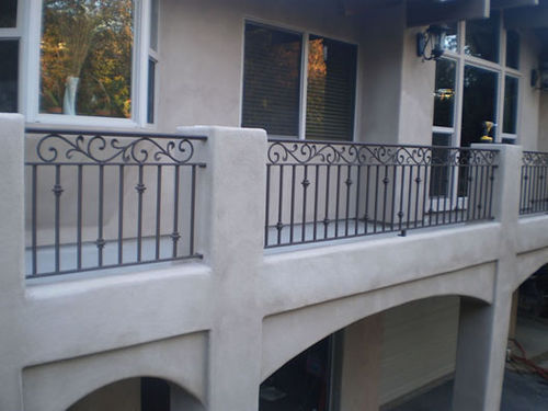 Garde-corps en fer forgé - RWI SERIES - British Spirals & Castings - à barreaux / d'extérieur / pour balcon